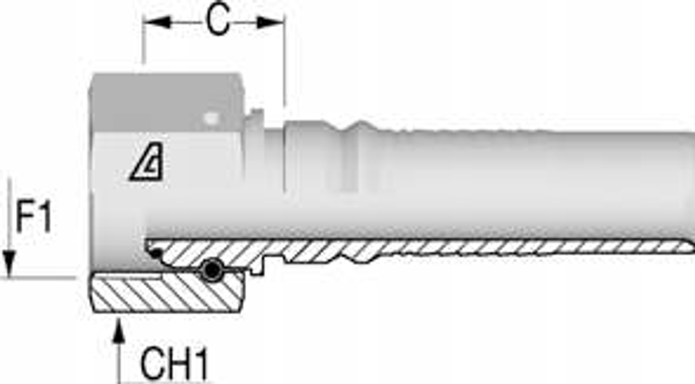 Фитинг DN 38 BSP (Г) 1.1/2 Interlock
