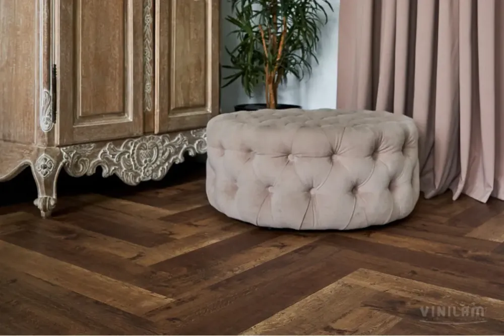 Vinilam Parquet Herringbone Click Паркет Версальский, 2,07 м²