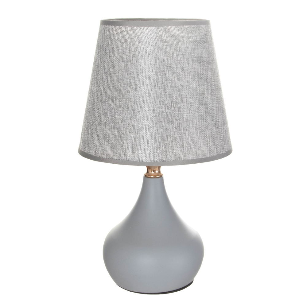 Лампа настольная Гавана 1xE27 40Вт  24х24х41 см (серый)