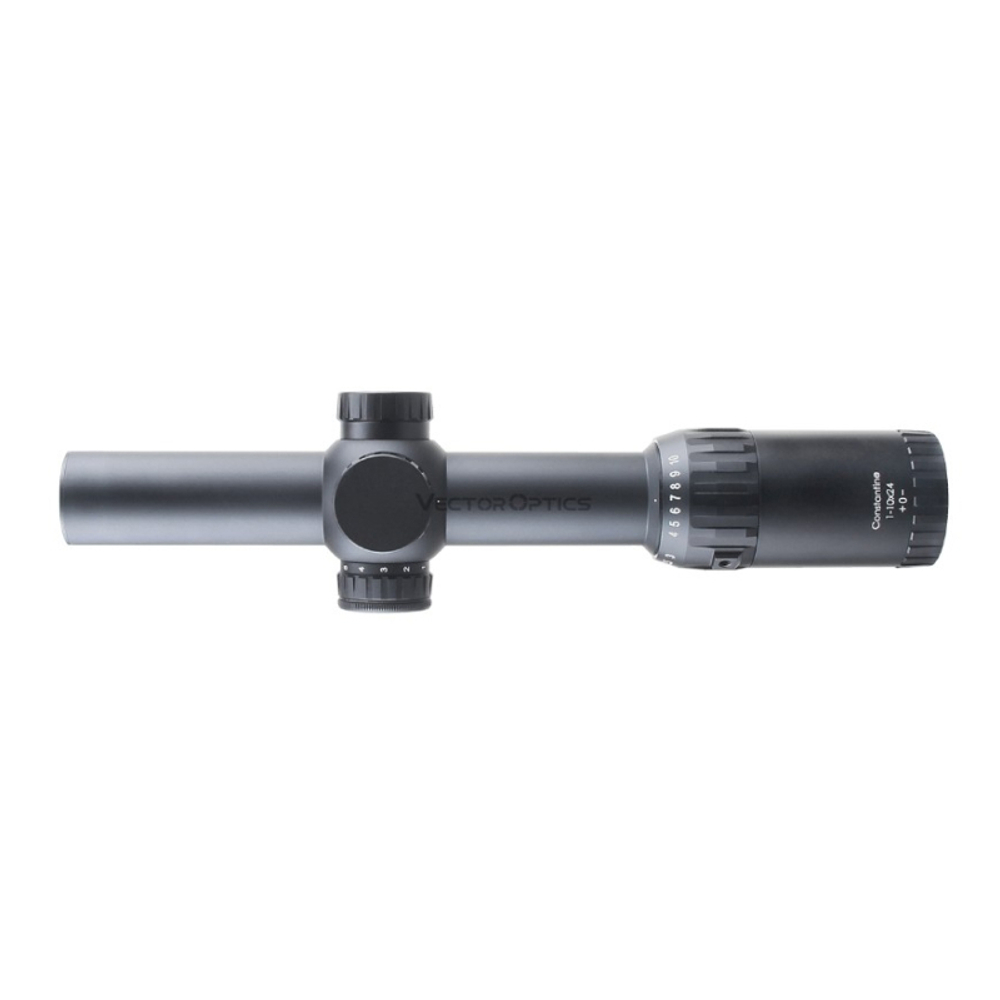 Оптический прицел Vector Optics Constantine 1-10x24 SFP, ( Сетка Fiber Center Dot / с подсветкой )