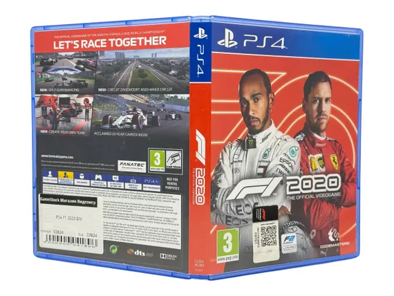 PS4 F1 2020 (Б/У, Русские субтитры, CUSA-16283)