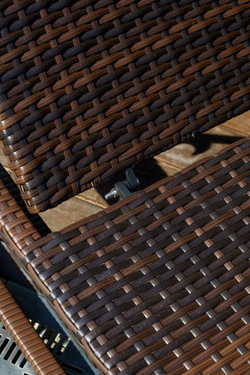 Шезлонг КИОТО из искусственного ротанга