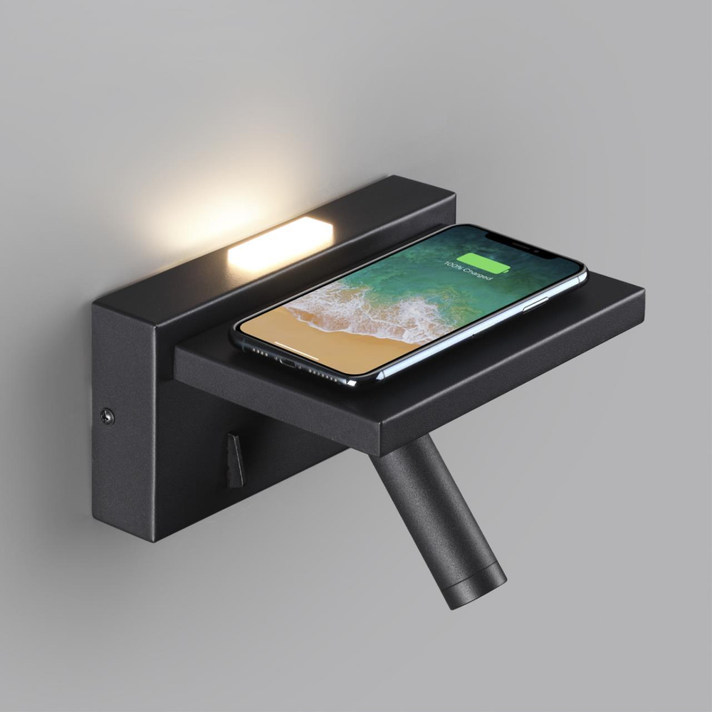 5692/3WL LEDIO LN23 344 чёрный Настенный светильник LED 3W 3000K 250Лм 220V JANSEN