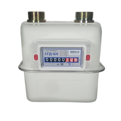 Счетчик газа Счетприбор СГД-G 4 ТК правый 1 1/4" с термокорректором (г.Орёл)