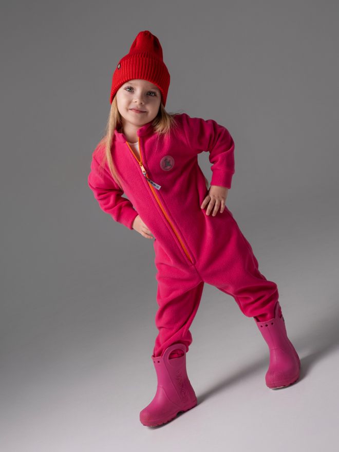 Комбинезон флис-антипиллинг (Фуксия)