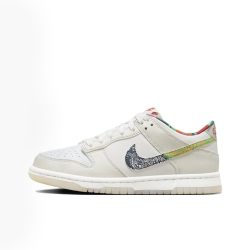 Кроссовки Nike Dunk Low GS «Multi-Color Paisley», беж.