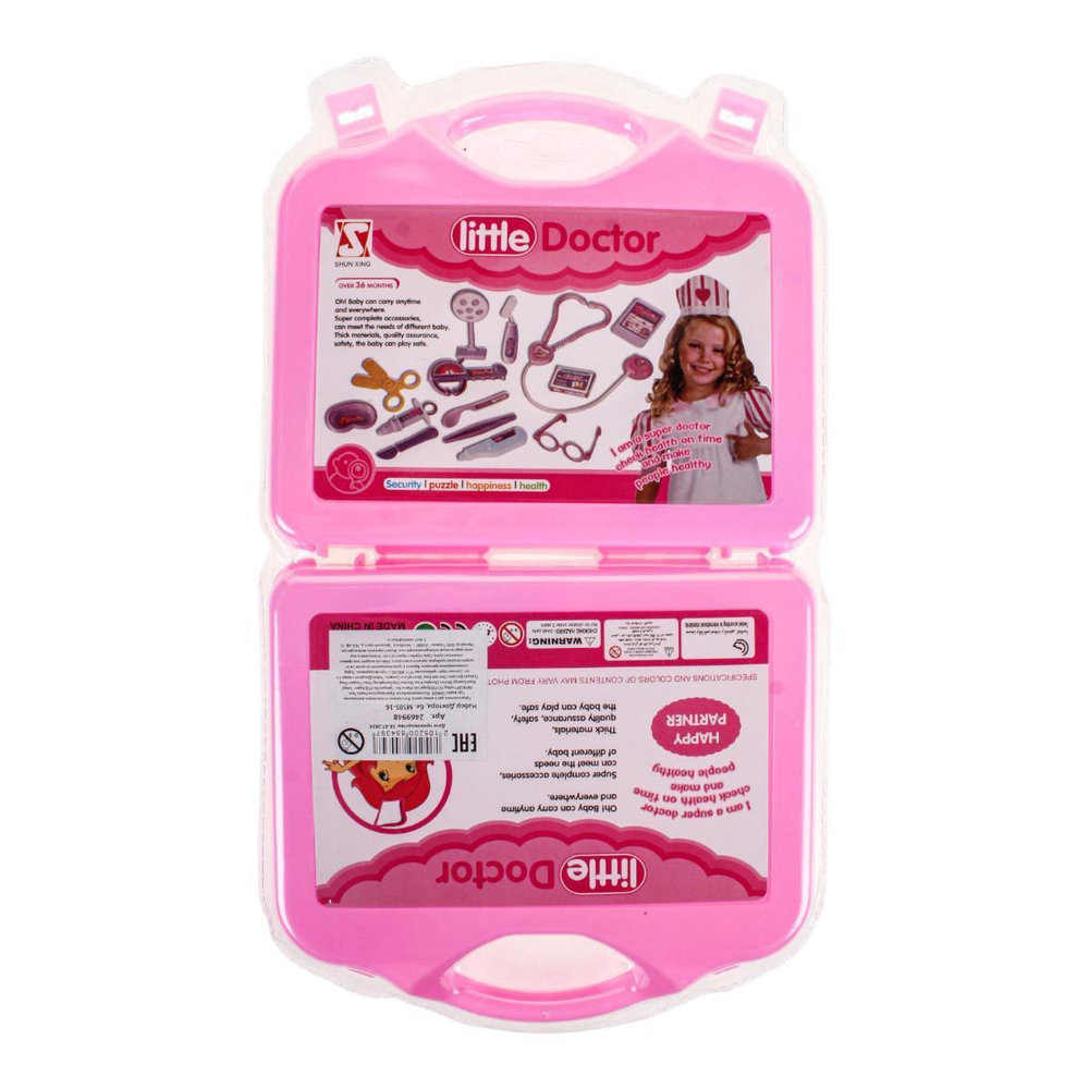 Набор Доктора, розовый, блистер M505-16