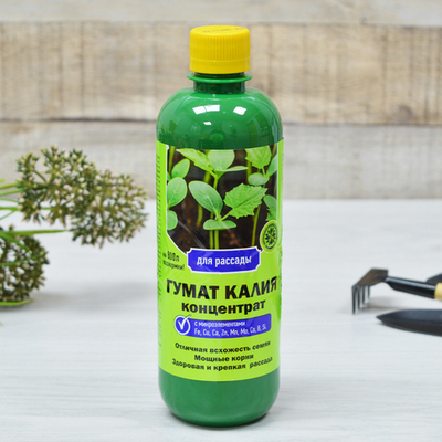 Гумат калия для рассады 0,5л Ивановское