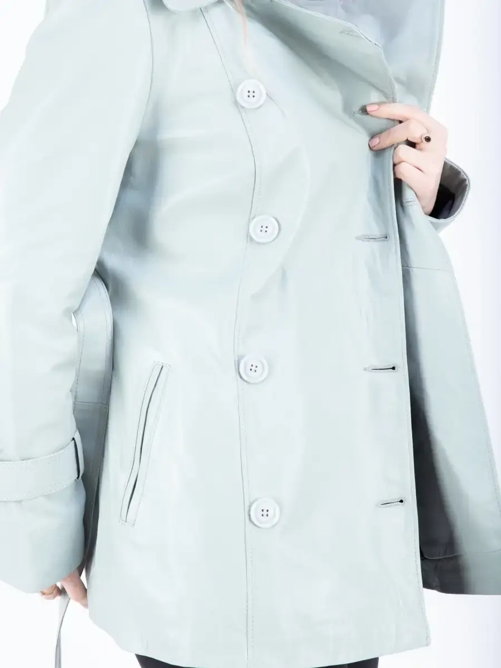 Куртка женская из натуральной кожи