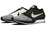 Кроссовки Nike Flyknit Racer Black White Volt