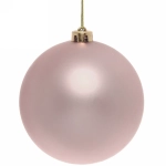 Новогодний шар 15 см «Матовый», шампань