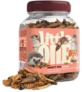 Литтл Уан Лакомство для грызунов Смесь насекомых, банка 75гр