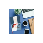 Блокнот А5 клетка BRAUBERG VISTA "In Dreams", под кожу, твердый, срез фольга, 80 л., 112064