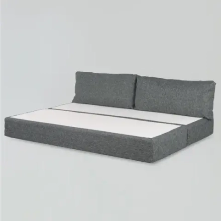 Бескаркасный диван-кровать (трансформер) BuyDream (серый)
