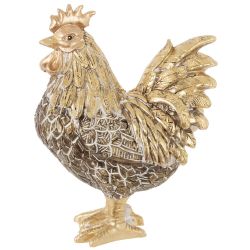GAEM Фигурка декоративная "Петух/Курица", L7 W13 H16 см, 2в.