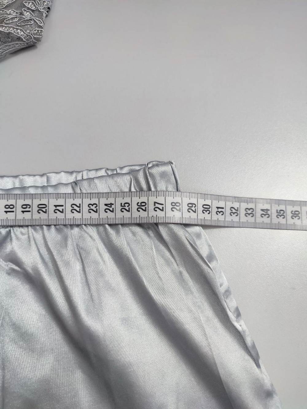 Комплект серый с кружевом 40 размер, новый