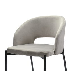 Кресло Berg Earl серое