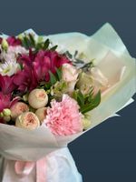 Букет светлый крафт