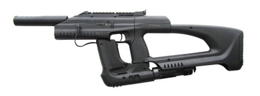 Пневматический пистолет-пулемет МР-661К-08 Дрозд бункерный