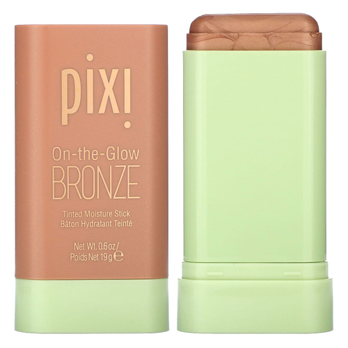 Pixi Beauty, On-the-Glow, увлажняющий бронзер в стике, оттенок светлый, 19 г (0,6 унции)