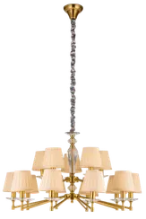 8686/10+5LT BRASS (1/10) Люстра Veneto Luce
