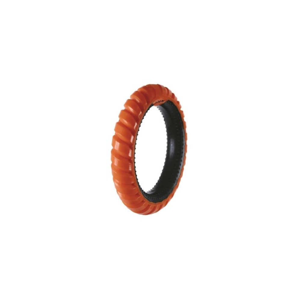 M-PETS Игрушка для собак кольцо RING KING одинарное, цвет черный/оранжевый