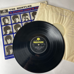 Винтажная виниловая пластинка LP The Beatles A Hard Day's Night (Англия 1964) Mono