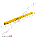 STAYER STANDARD, 1000 мм, с линейкой, уровень (3460-100)