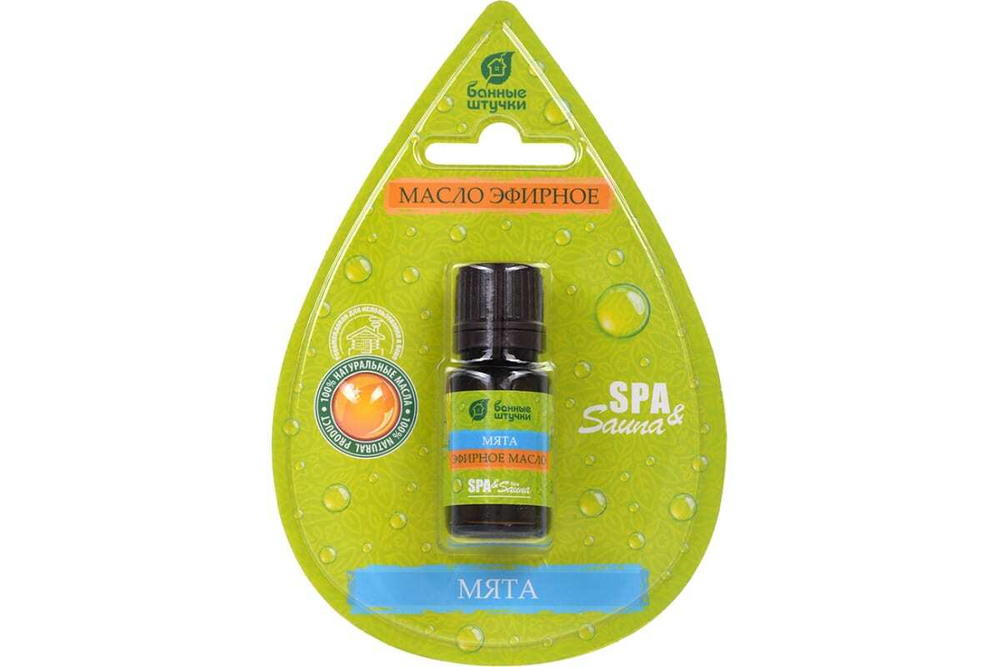 МАСЛО ЭФИРНОЕ БАННЫЕ ШТУЧКИ Д/БАНИ И САУНЫ МЯТА 10МЛ 32212