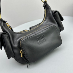 Miu Miu Nappa Leather Pocket Bag 21 cm