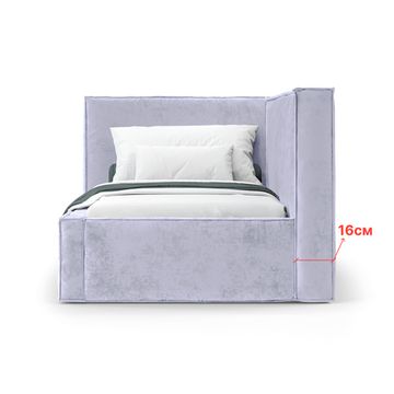 Кровать Bever ЛЕВАЯ 90 с  подъемным механизмом Nebby 217