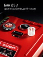 Генератор бензиновый ЗУБР СБИ-7500ЕА инверторный