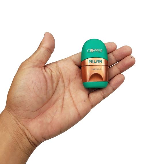 Pozan və qələmyonan \ Ластик-точилка  ERASER+SHARPENER CAPSULE COPP