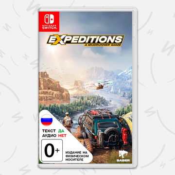 Игра Expeditions: A MudRunner Game (Nintendo Switch, русские субтитры)