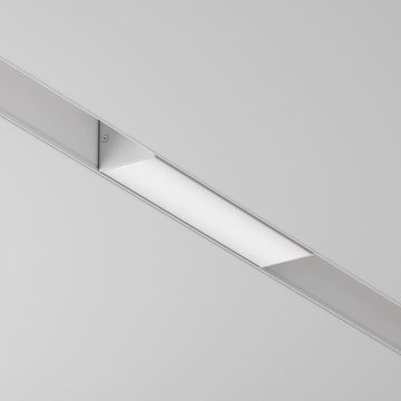 Трековый магнитный светодиодный светильник TR074-2-7W4K-W белый Gravity Basis Maytoni