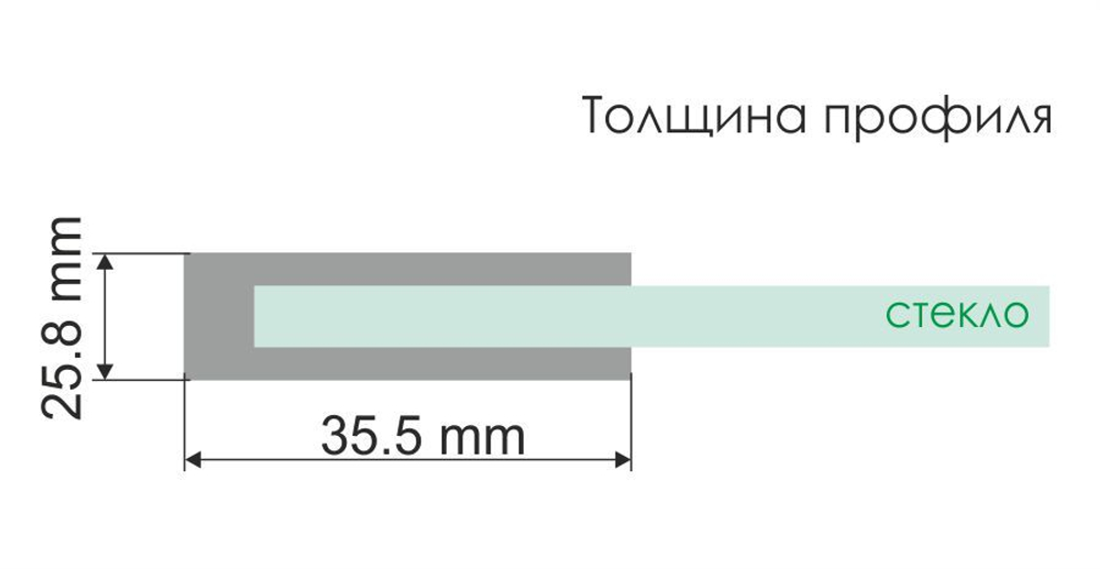 Weser 78F04 Душевая дверь