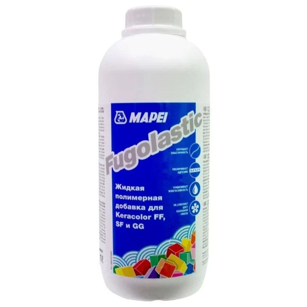 MAPEI Добавка латексная для затирки FUGOLASTIC / ФУГОЛАСТИК, флакон 1 кг