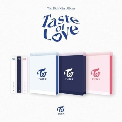 Альбом TWICE - TASTE OF LOVE 10th Mini Album RANDOM Version