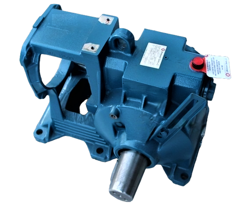 Редуктор лебедки M83 правый, ПЧ 1/43 (без магнита и тормозных рычагов)  MONTANARI.