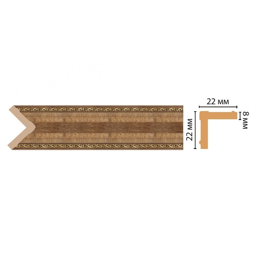 116M-3 ШК/42 Угол DECOMASTER (22*22*2400 мм)