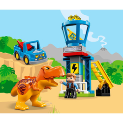 LEGO Duplo: Jurassic World — Башня ти-рекса 10880 — T. rex Tower — Лего Дупло Мир юрского периода