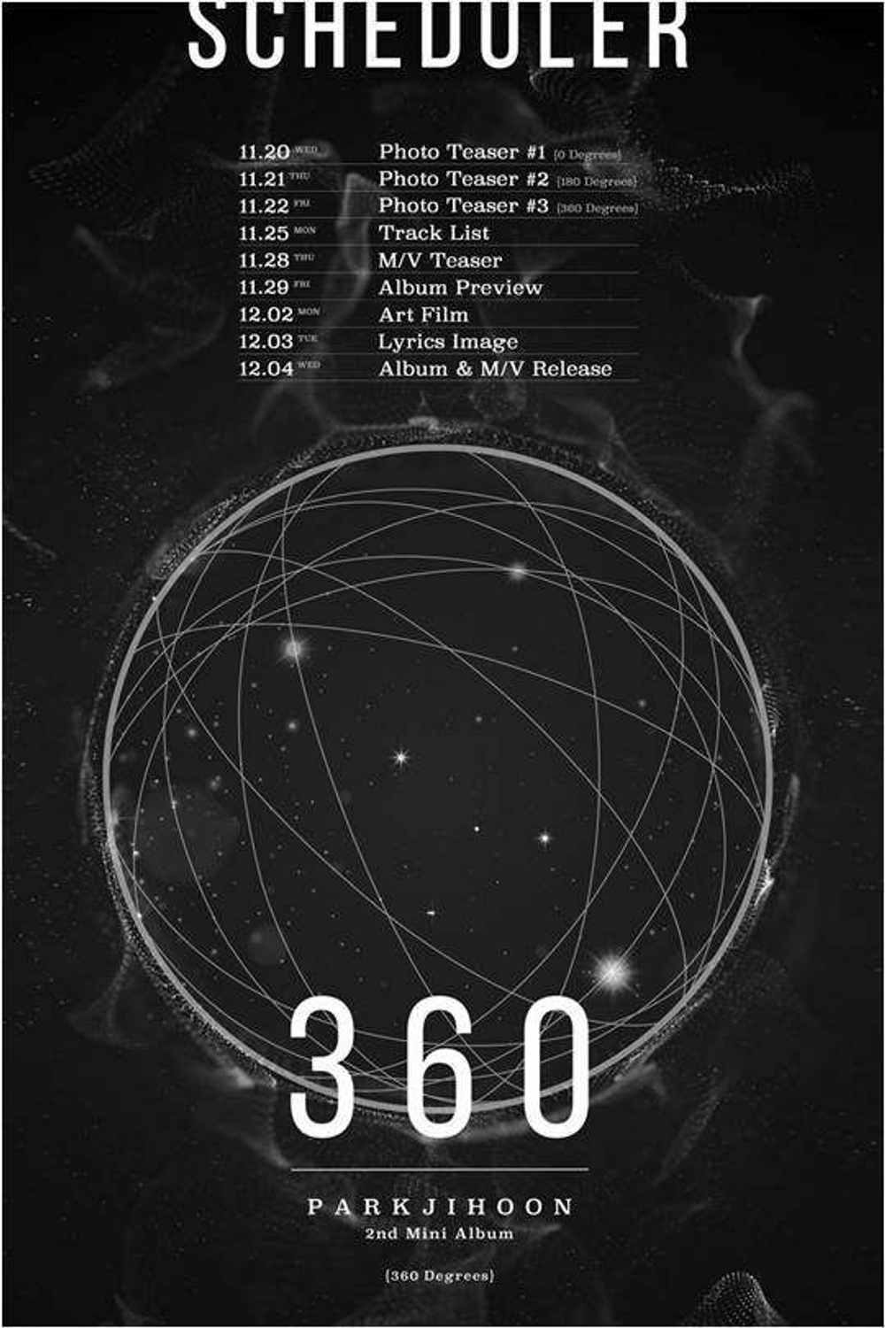 Альбом Park Jihoon - 360 2nd Mini Album RANDOM Version