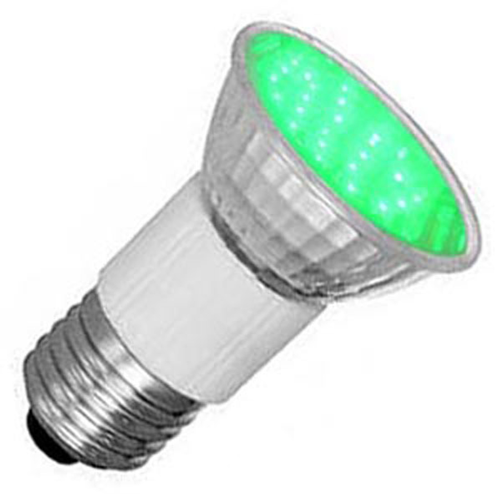 Лампа светодиодная 1.2W R50 E27 - цвет в ассортименте