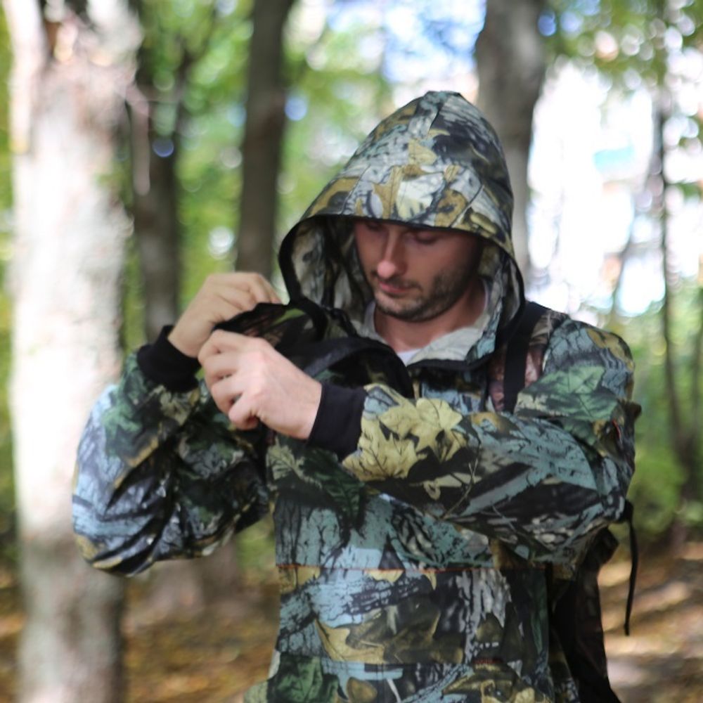 Обзор на "Костюм летний Антигнус с ловушками ткань Смесовая (Сорочка)"