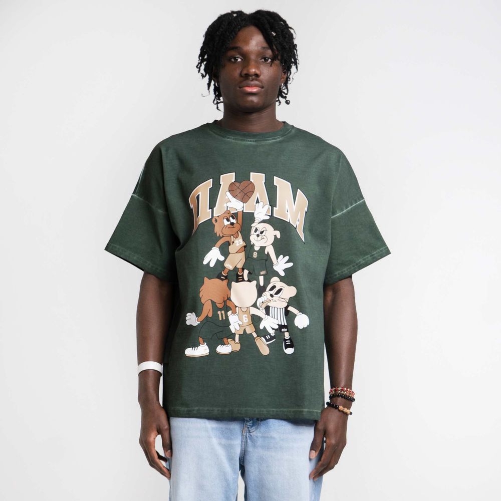 Футболка Dissident Team Play Зеленая