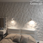 Гипсовая 3D панель Оригами