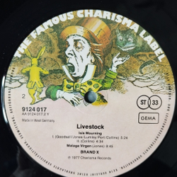Винтажная виниловая пластинка LP Brand X Livestock (Germany 1977)
