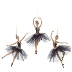 GAEM Изделие декоративное подвесное "Балерина", L10 W2 H21,5 см, 3в.