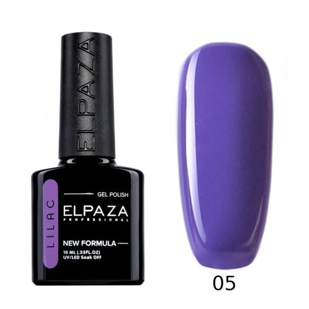 Elpaza Гель Лак LILAC, 05 Пурпурный клён
