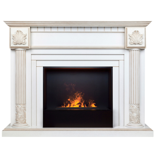 Каминокомплект Real Flame Imperia 26/33 WT с очагом 3D Cassette 630 Black Panel